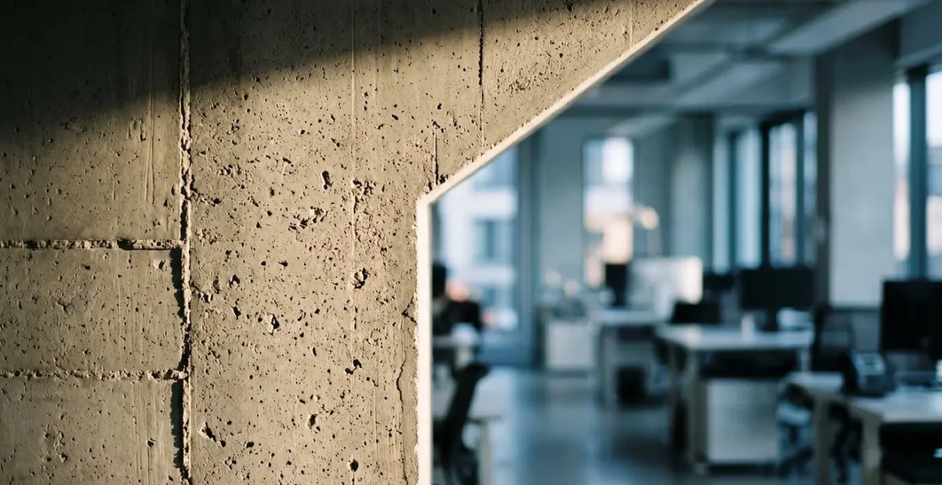 Visualisation symbolique des obstacles physiques qui perturbent la propagation du signal WiFi dans un bureau