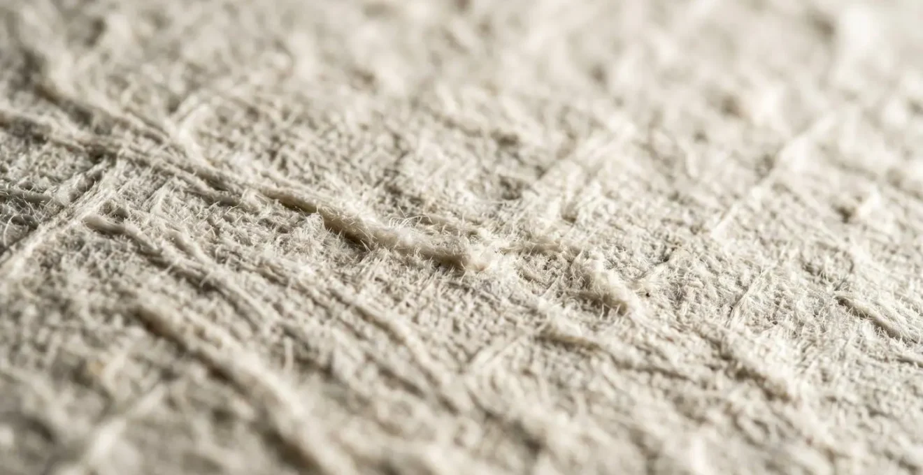 Gros plan macro sur texture de papier photographique fine art avec détails de fibres et relief subtil