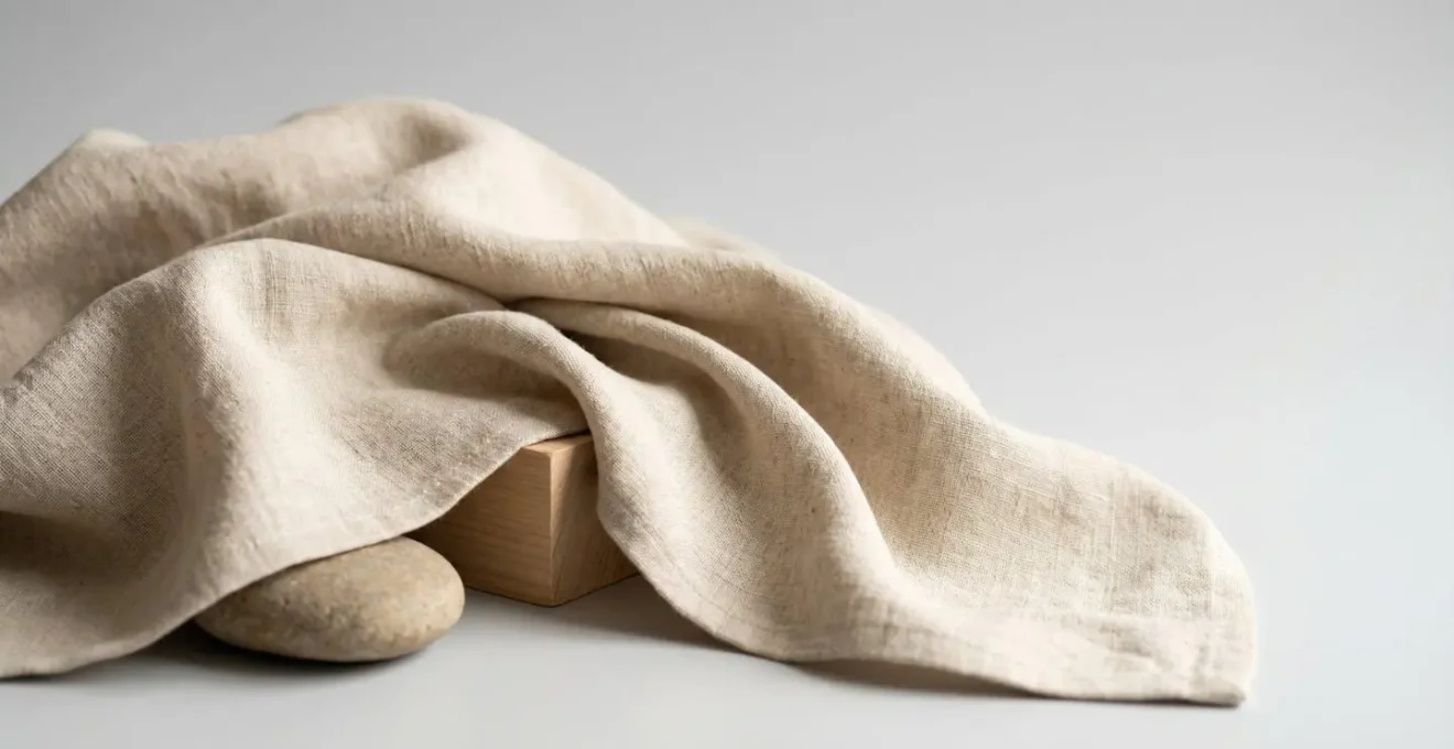 Tissu textile naturel certifié sans substances toxiques pour impression murale écologique et sécurisée